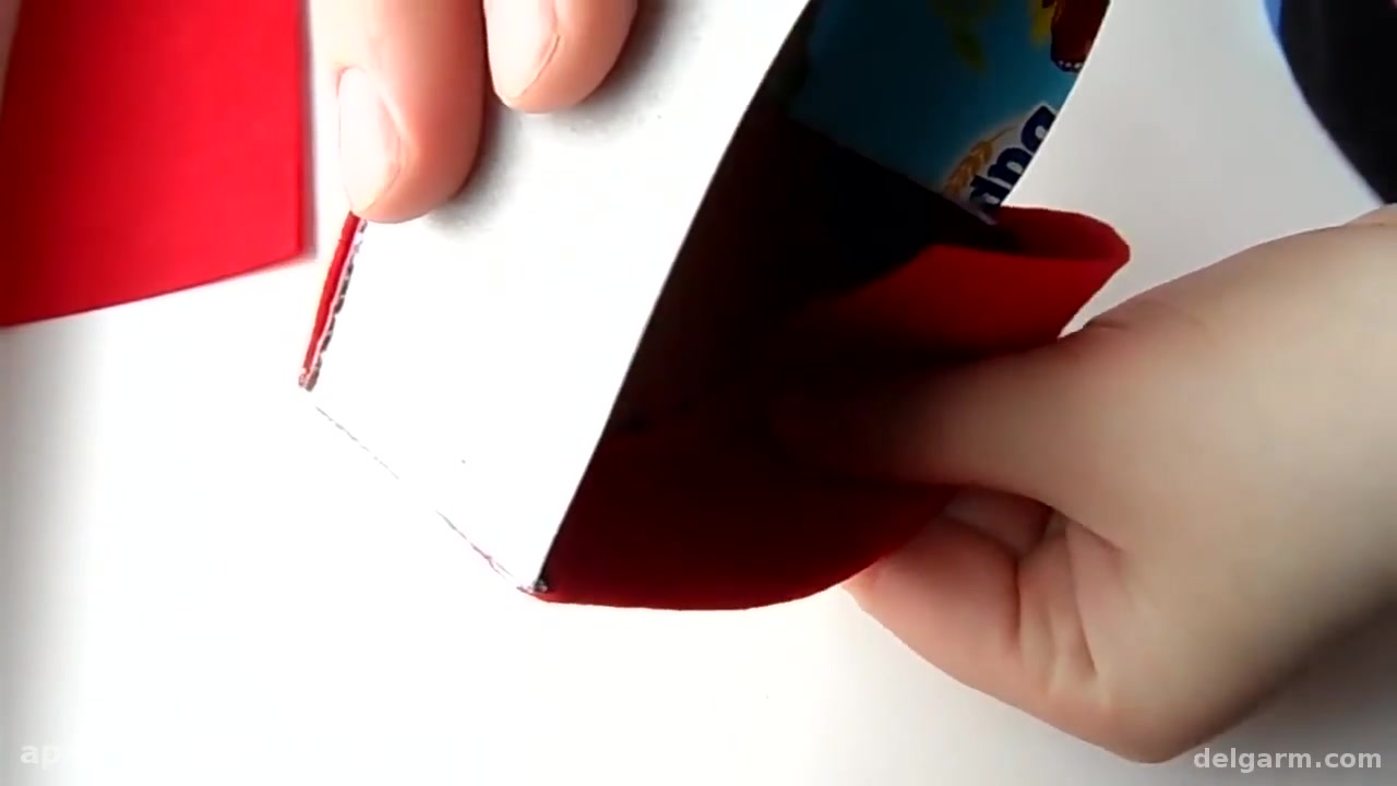 آموزش ساخت جعبه کادویی با مقوا و پارچه