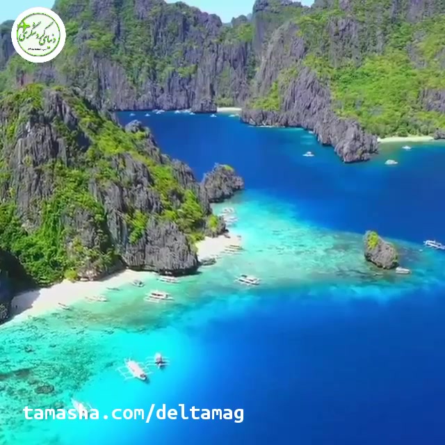 طبیعت سرسبز جزایر فیلیپین