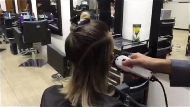 فیلم آموزش روش جدید کوتاه کردن مو + کوتاهی مو زنانه با ماشین