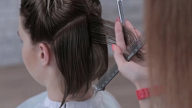 فیلم آموزش کوتاه کردن مو زنانه + مدل موی کوتاه زیبا