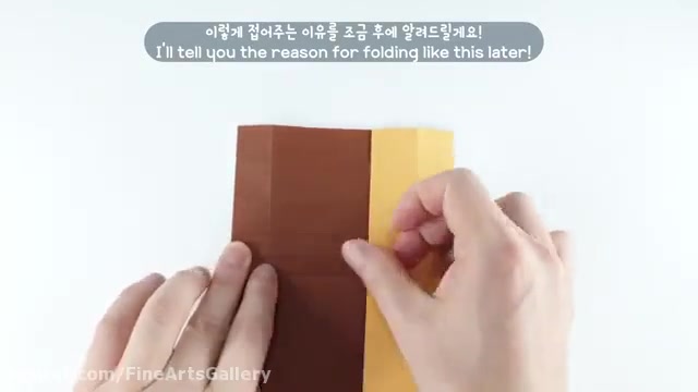 ساخت جعبه کاغذی دو رنگ _ جعبه اوریگامی