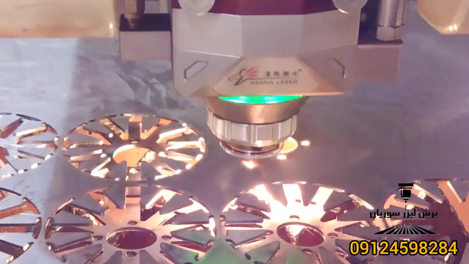 خدمات برش لیزر قطعات صنعتی رباتیک