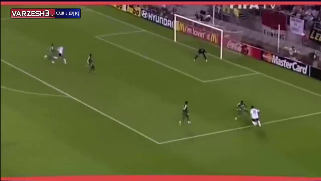 ویدیو دو گل لیونل مسی در فینال جام جهانی زیر 20 سال 2005