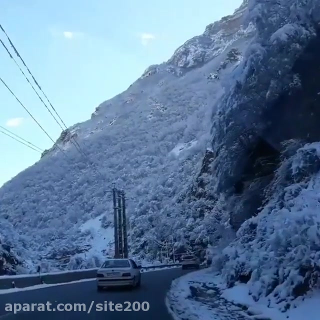 ویدیو زیبا از جاده چالوس مازندران