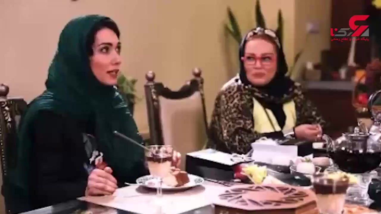 دعوای بهاره رهنما و فلور نظری در شام ایرانی