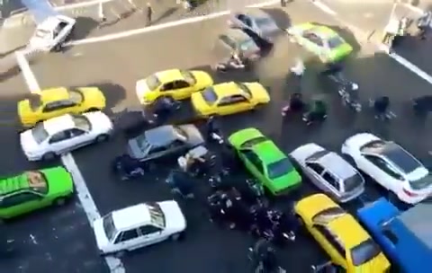 وضعیت ترافیک و عدم رعایت در تهران