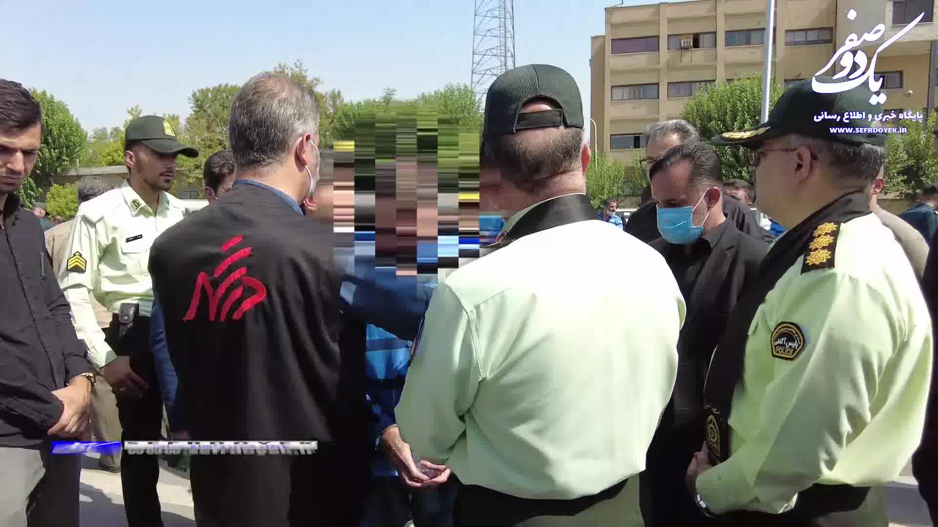 باند کلاهبرداری از بیماران بیمارستان از زندان پلیس آگاهی پایتخت