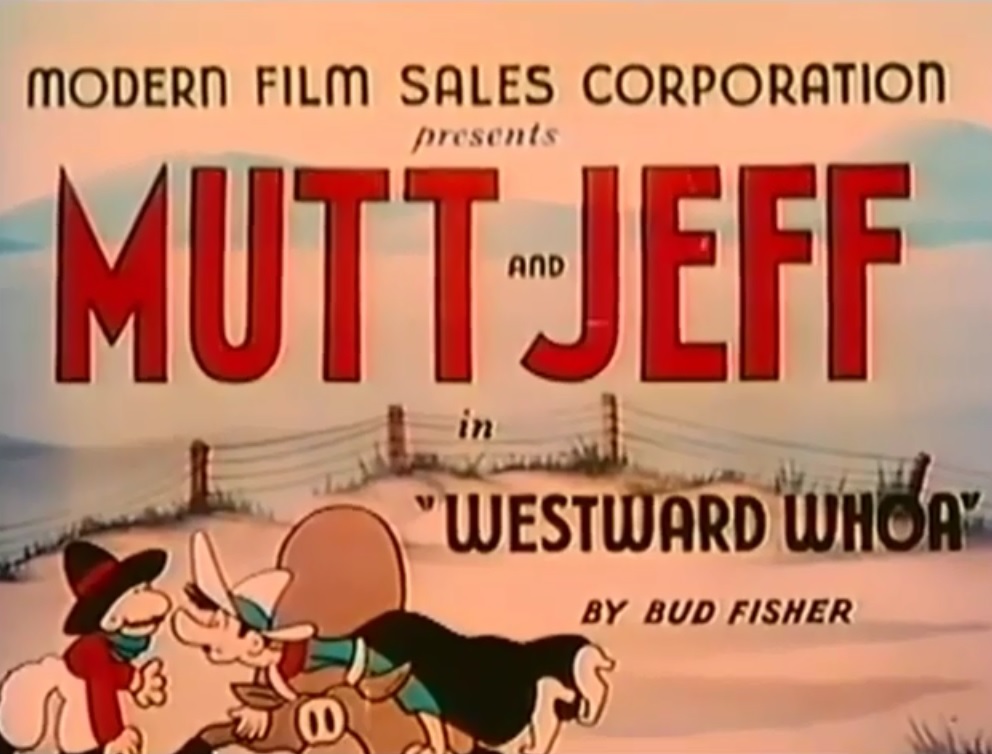 کارتون قدیمی و نایاب Mutt and Jeff - Westward Whoa 1926 (دوبله فارسی)