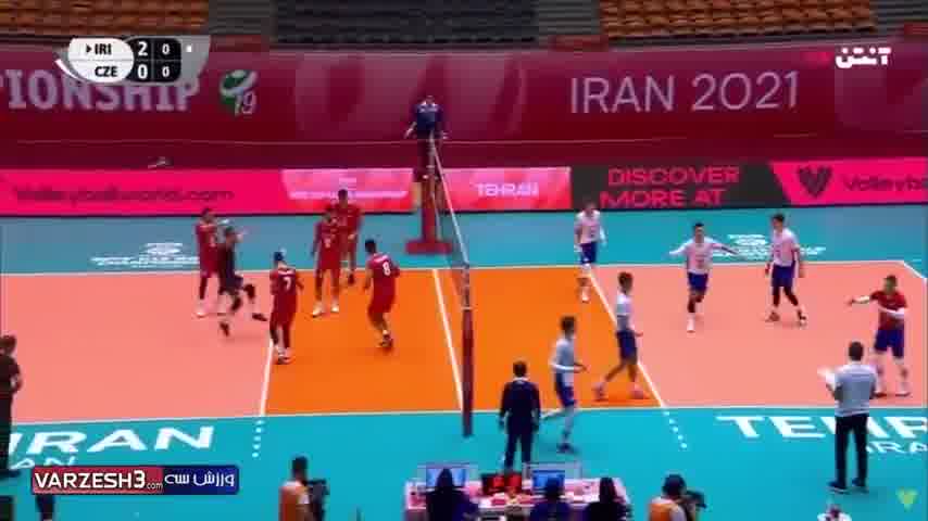 مسابقه والیبال ایران 3 - چک 0