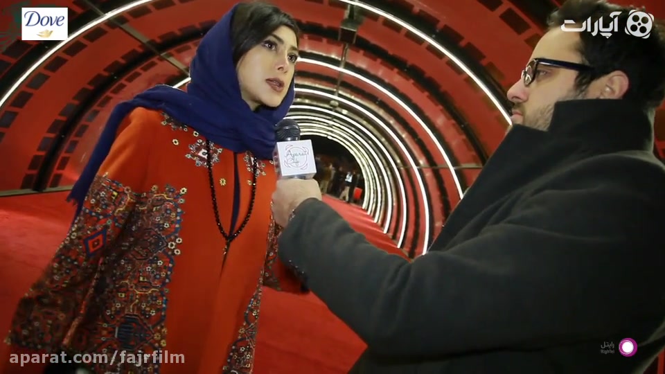سی و چهارمین جشنواره فیلم فجر فرش قرمز با پویا ودایع