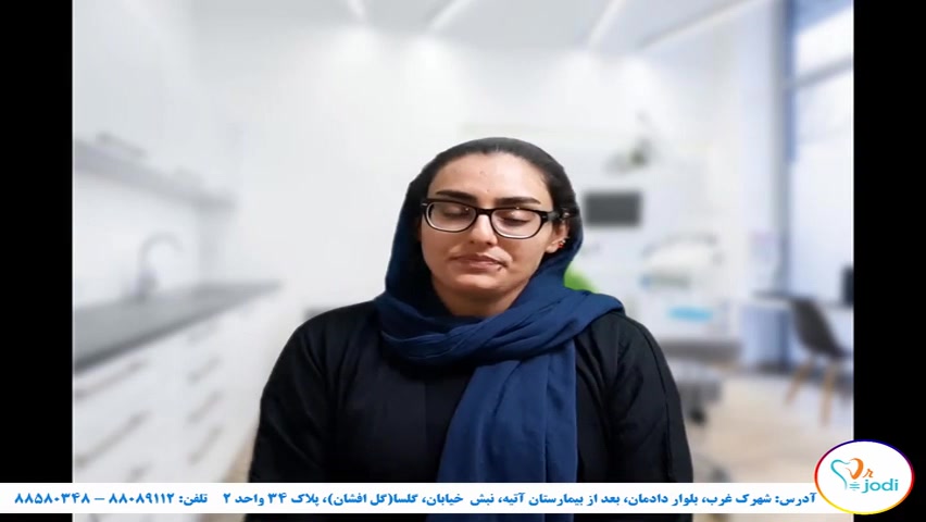فیلم رضایتمندی سرکار خانم محمدی بیمار ترمیم دندان