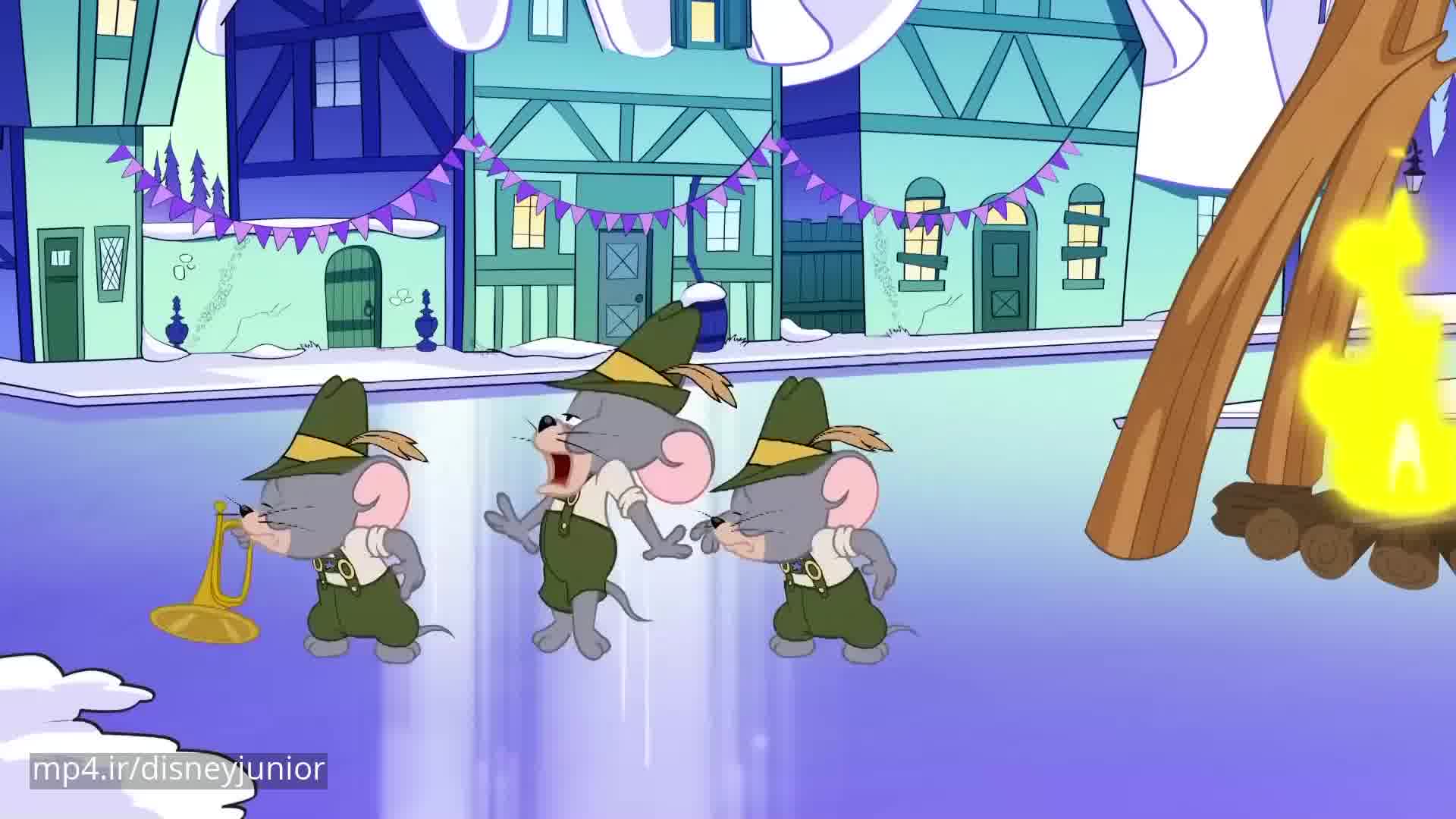 انیمیشن تام و جری / زمستون