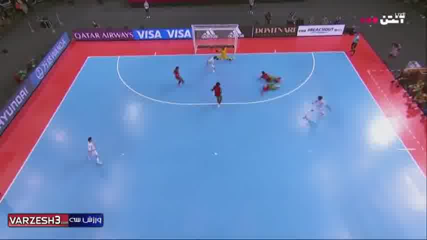 مسابقه فوتسال آرژانتین 1 - پرتغال 2