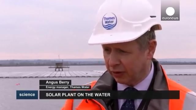 بزرگترین نیروگاه شناور خورشیدی در اروپا
