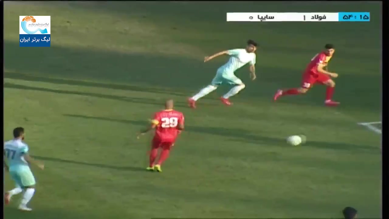 خلاصه بازی فوتبال فولاد خوزستان 3 - سایپا 0