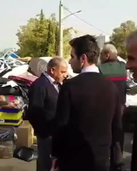 ستاد جواد خیابانی و جواد رضویان برای کمک به زلزله زدگان کرمانشاه