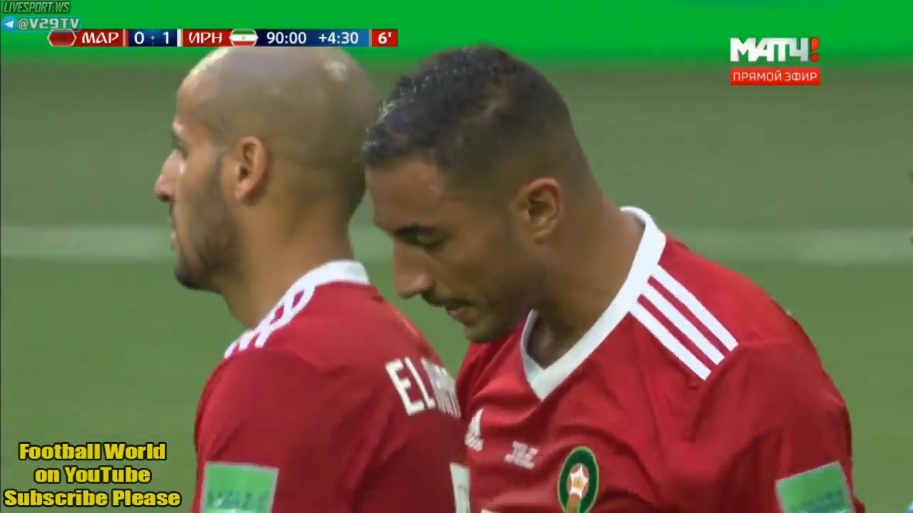 گل به خودی مراکش 0 - 1 ایران